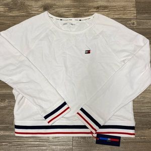 TOMMY HILFIGER cropped crew neck